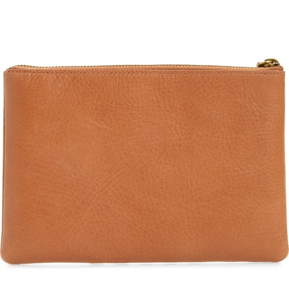 Madewell Leather Pouch Clutch - Picture 2 of 7
